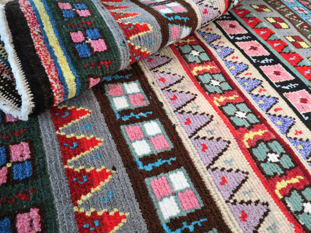 Vintage Persian Mahal Runner, No.27453 - Gsblank