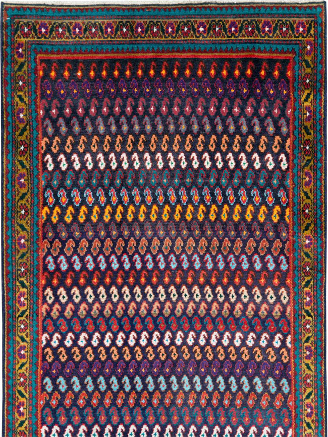 Vintage Persian Hamadan Runner, No.27455 - Gsblank