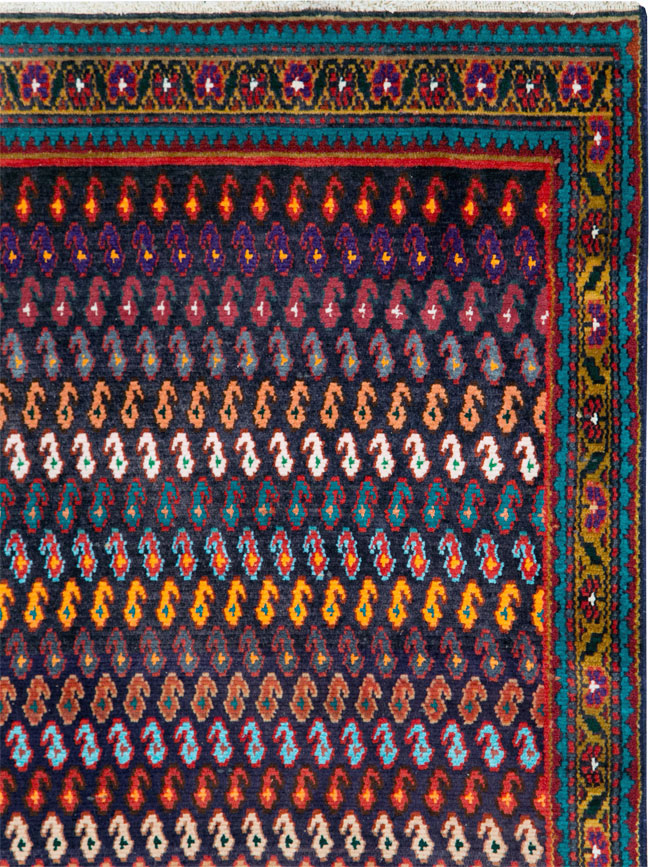 Vintage Persian Hamadan Runner, No.27455 - Gsblank