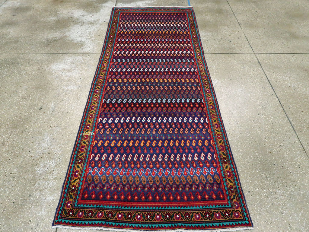 Vintage Persian Hamadan Runner, No.27455 - Gsblank