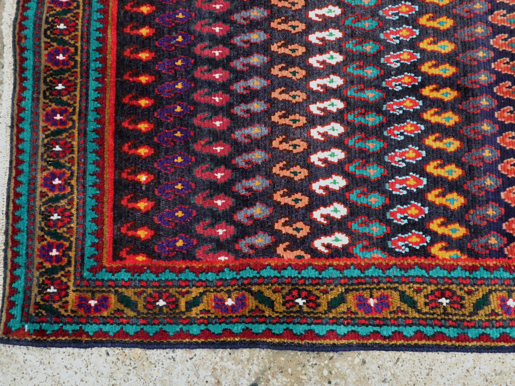 Vintage Persian Hamadan Runner, No.27455 - Gsblank