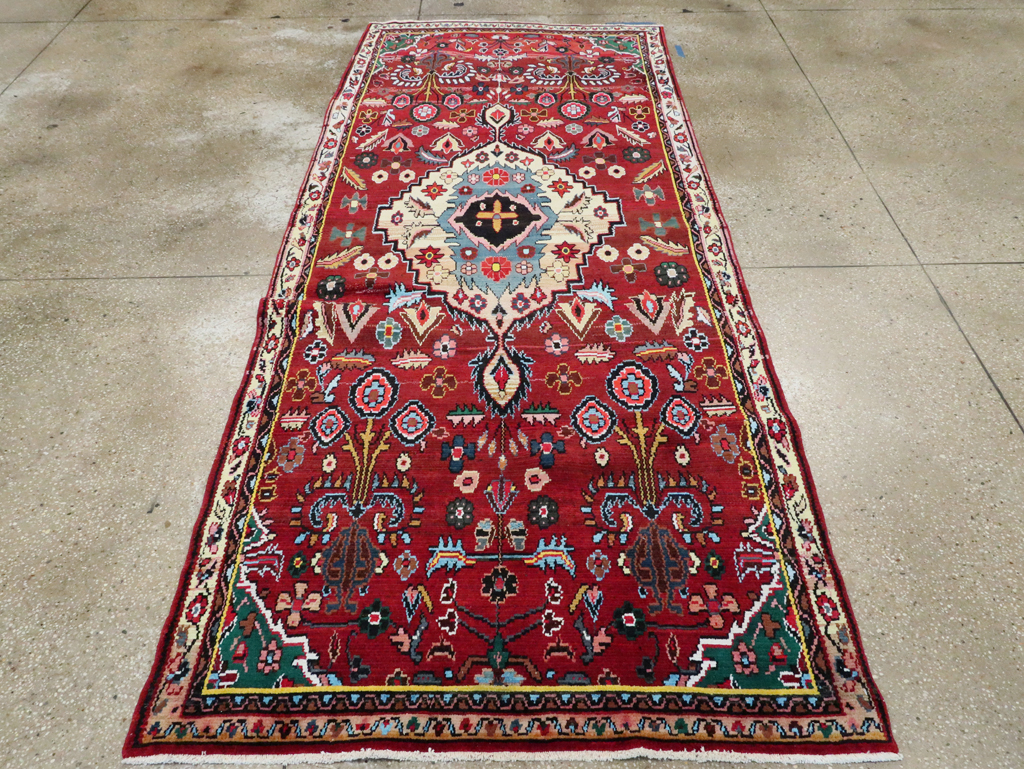 Vintage Persian Hamadan Rug, No.27458 - Gsblank