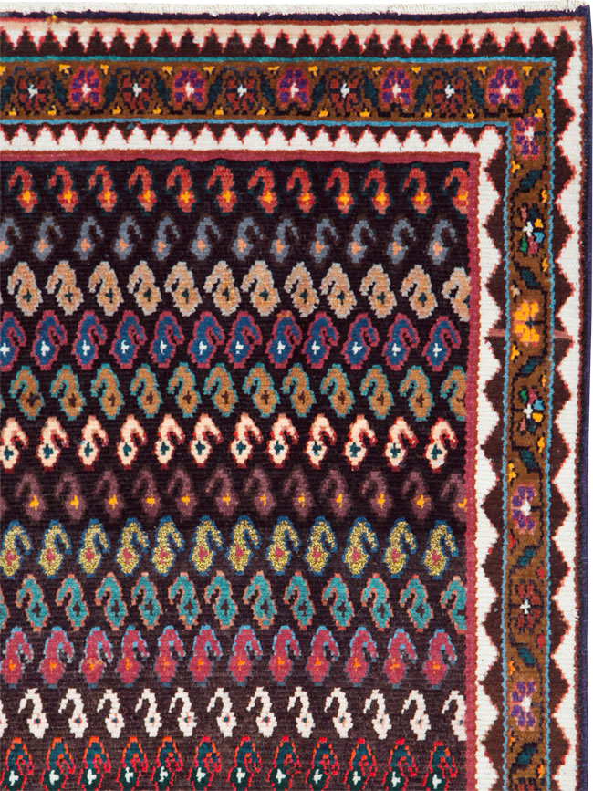 Vintage Persian Hamadan Runner, No.27462 - Gsblank