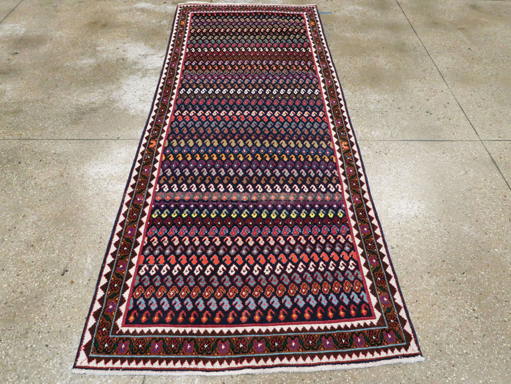 Vintage Persian Hamadan Runner, No.27462 - Gsblank