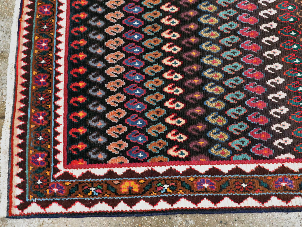 Vintage Persian Hamadan Runner, No.27462 - Gsblank