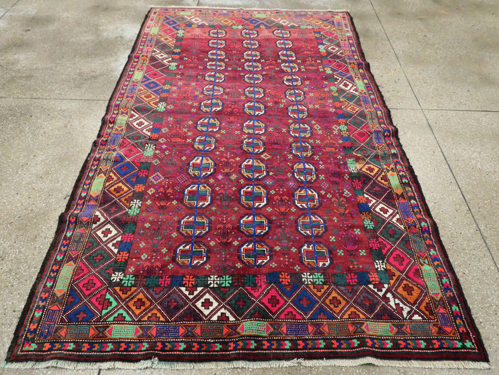 Vintage Persian Baluch Rug, No.27463 - Gsblank
