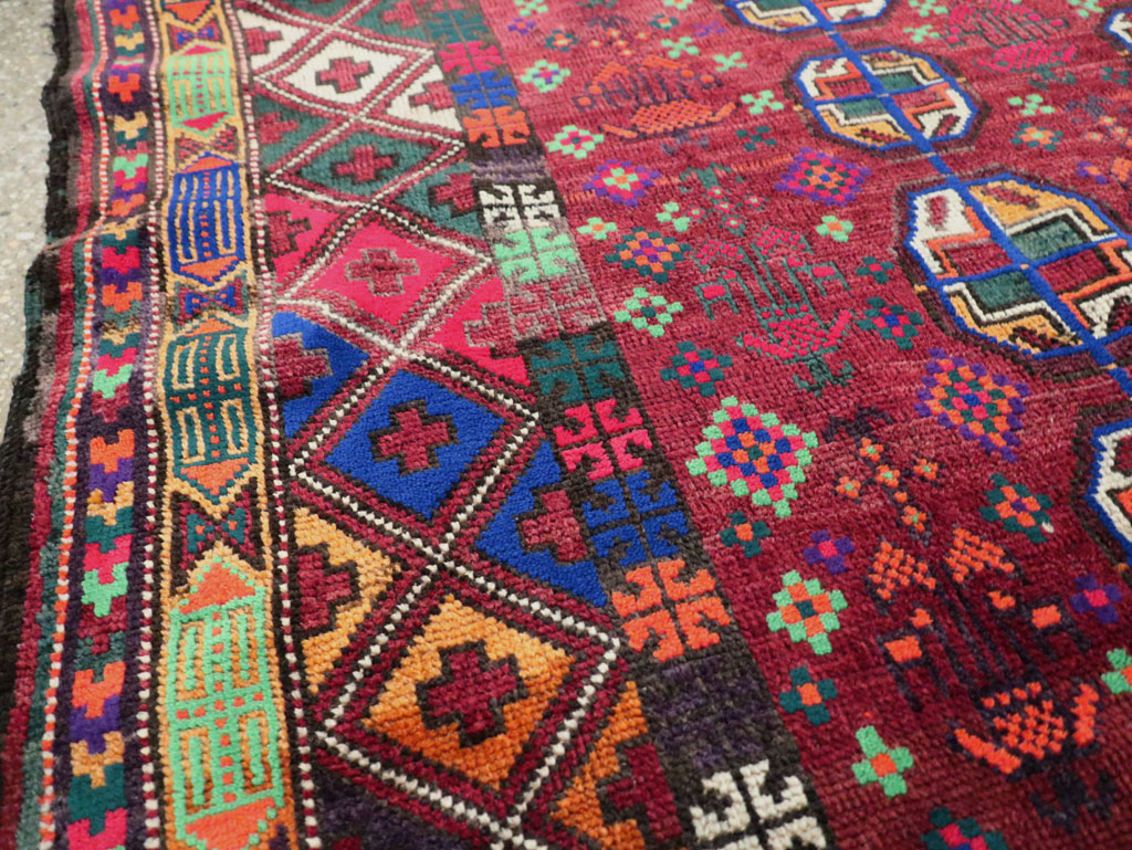 Vintage Persian Baluch Rug, No.27463 - Gsblank