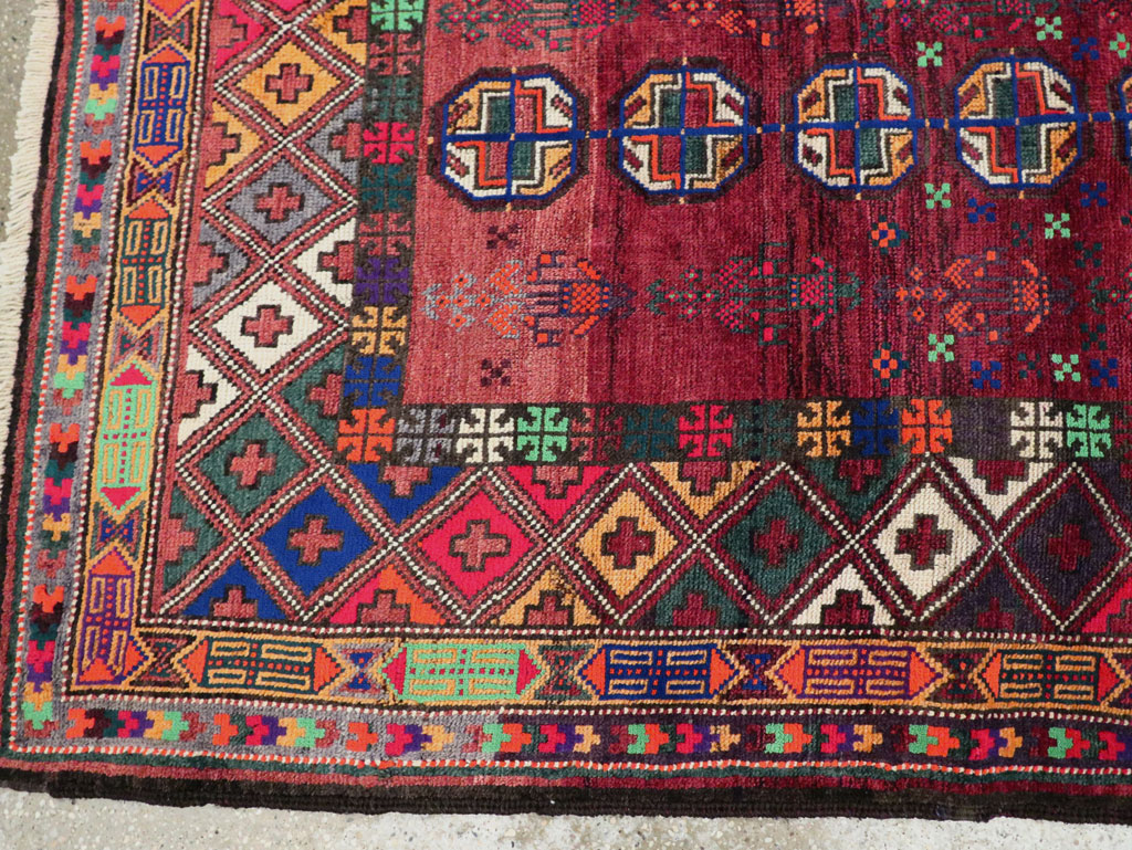 Vintage Persian Baluch Rug, No.27463 - Gsblank