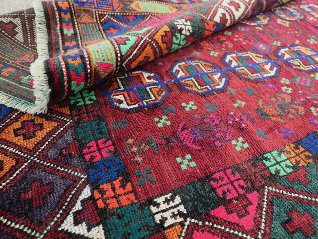 Vintage Persian Baluch Rug, No.27463 - Gsblank