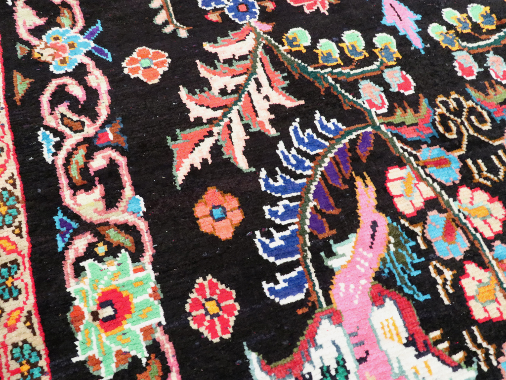 Vintage Persian Hamadan Rug, No.27465 - Gsblank