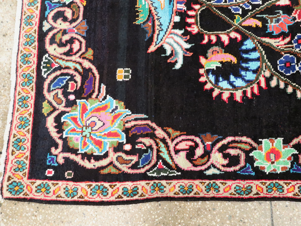 Vintage Persian Hamadan Rug, No.27465 - Gsblank
