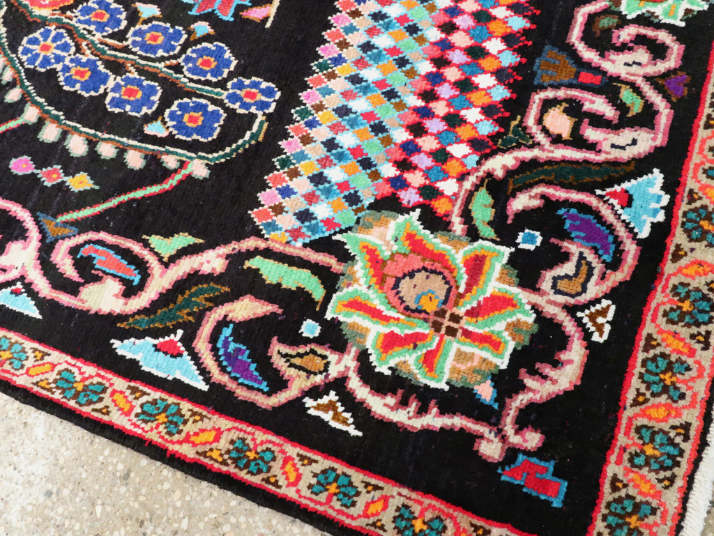 Vintage Persian Hamadan Rug, No.27465 - Gsblank