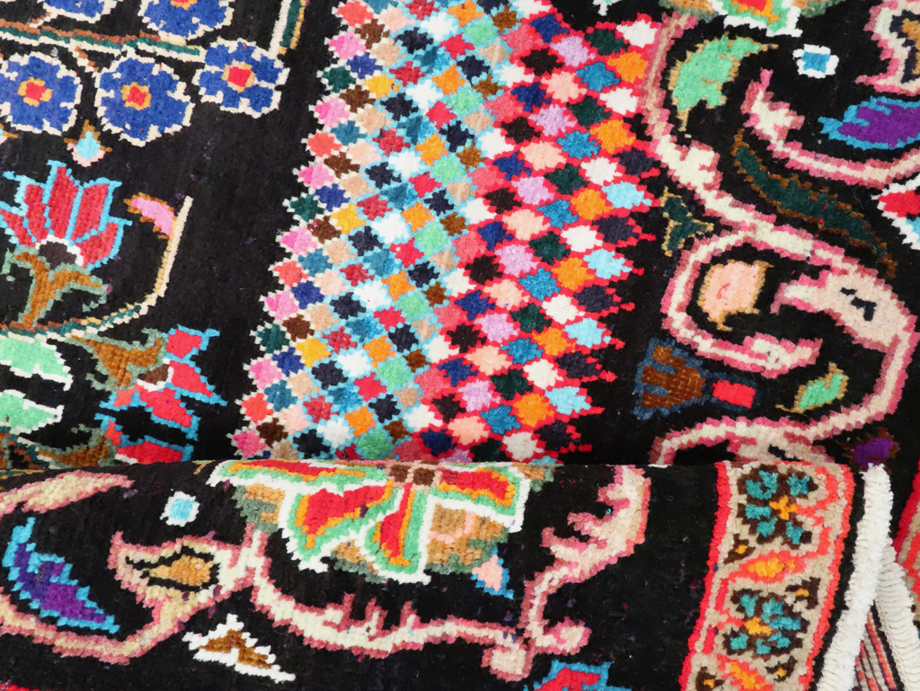 Vintage Persian Hamadan Rug, No.27465 - Gsblank