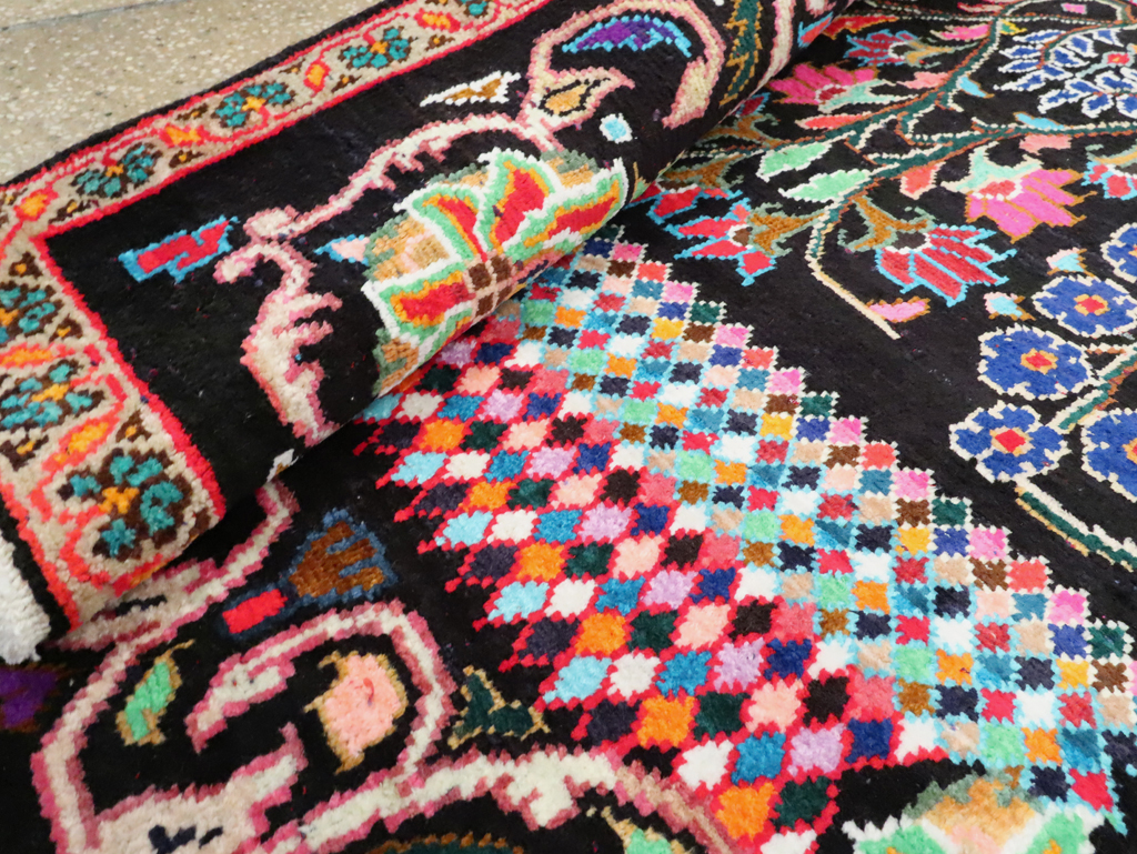 Vintage Persian Hamadan Rug, No.27465 - Gsblank