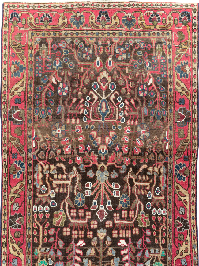 Vintage Persian Hamadan Rug, No.27466 - Gsblank