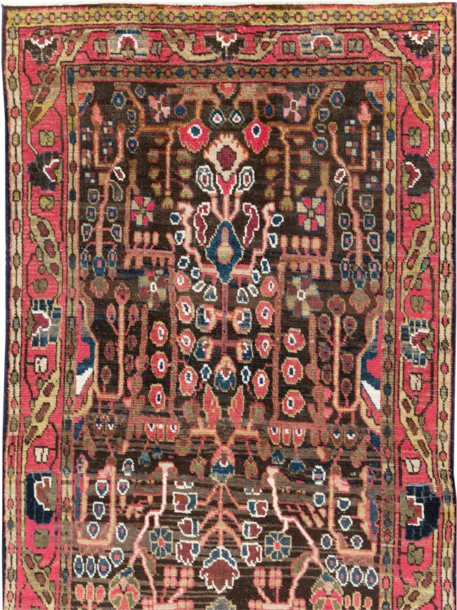 Vintage Persian Hamadan Rug, No.27466 - Gsblank