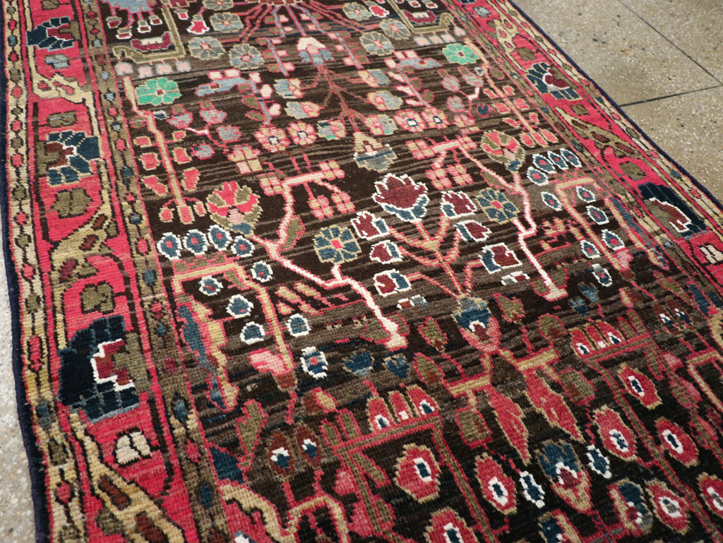 Vintage Persian Hamadan Rug, No.27466 - Gsblank