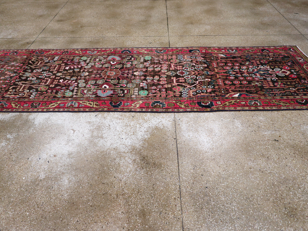 Vintage Persian Hamadan Rug, No.27466 - Gsblank