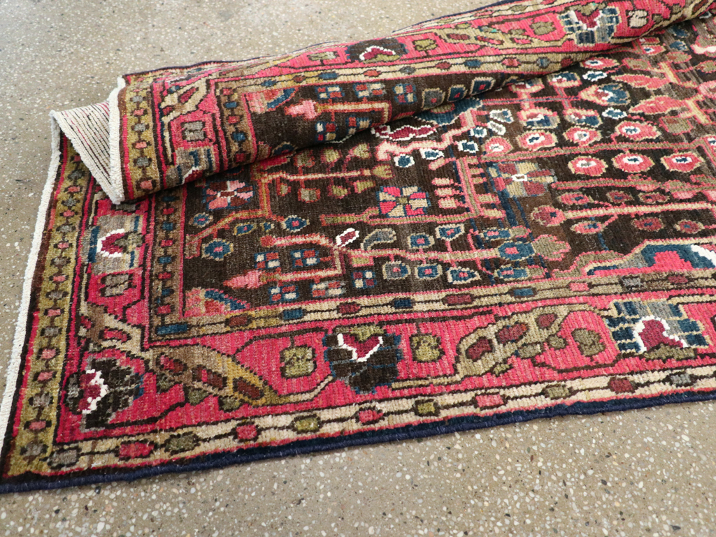 Vintage Persian Hamadan Rug, No.27466 - Gsblank