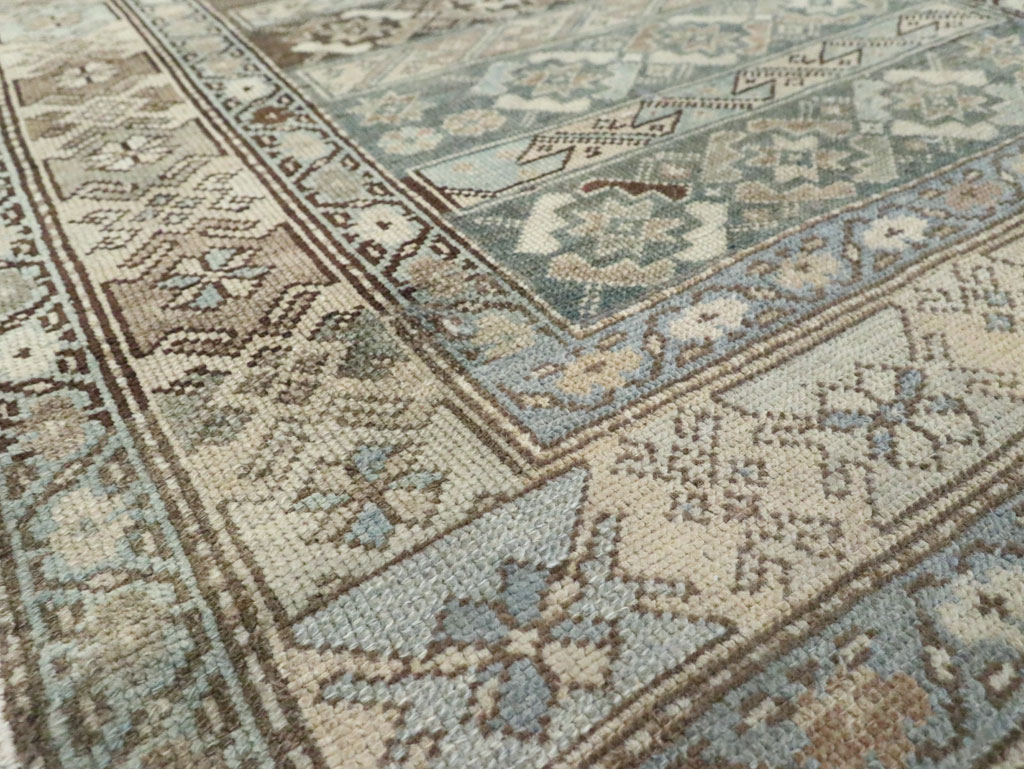 Vintage Persian Malayer Accent Rug, No.27483 - Gsblank