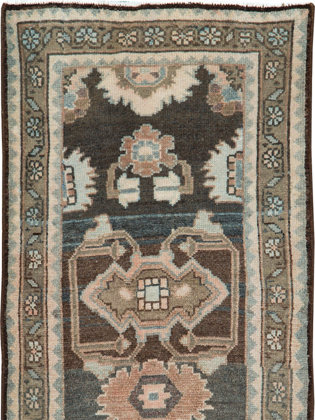 Vintage Persian Malayer Runner, No.27487 - Gsblank