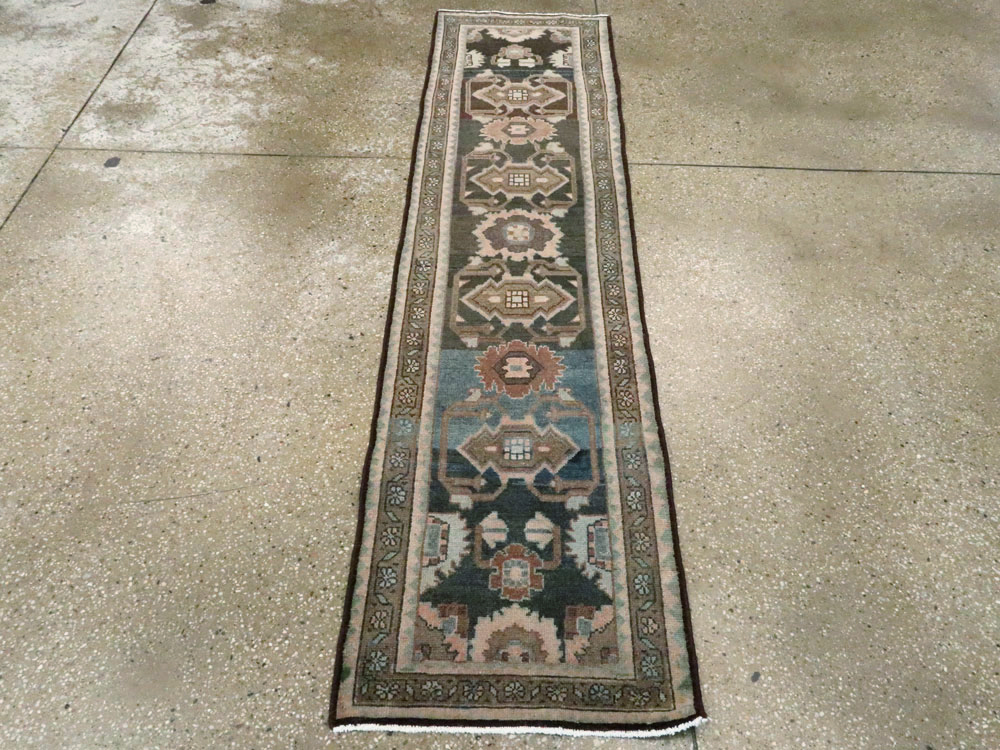 Vintage Persian Malayer Runner, No.27487 - Gsblank