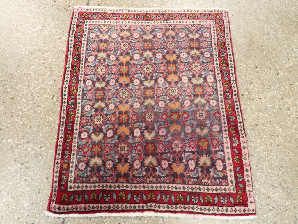 Vintage Persian Tabriz Rug (Pair: 2 of 2), No.27504 - Gsblank