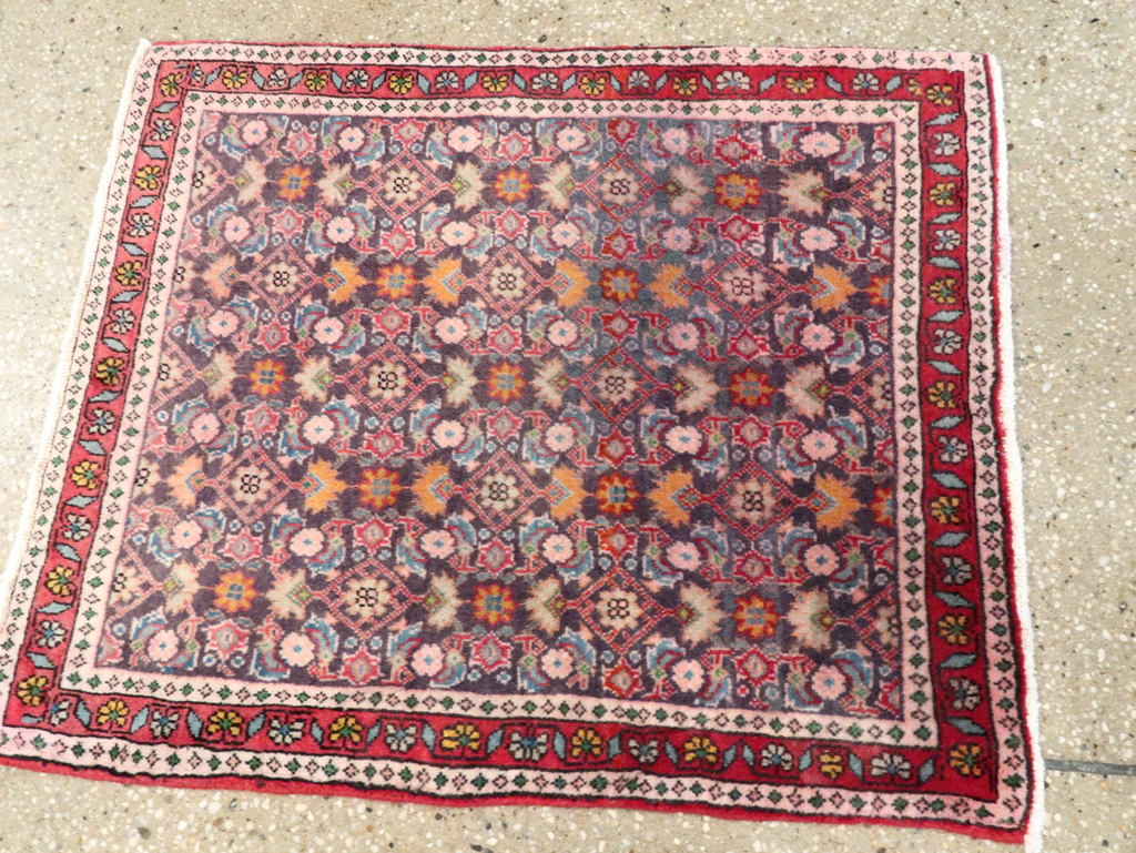 Vintage Persian Tabriz Rug (Pair: 2 of 2), No.27504 - Gsblank