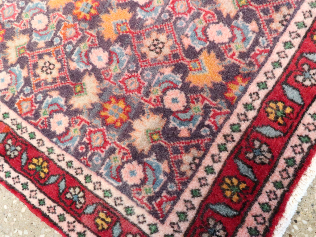 Vintage Persian Tabriz Rug (Pair: 2 of 2), No.27504 - Gsblank