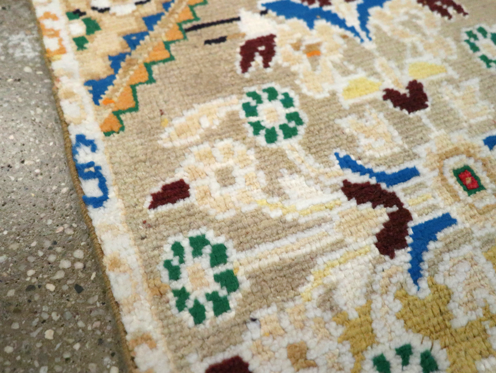 Vintage Persian Hamadan Throw Rug, No.27511 - Gsblank