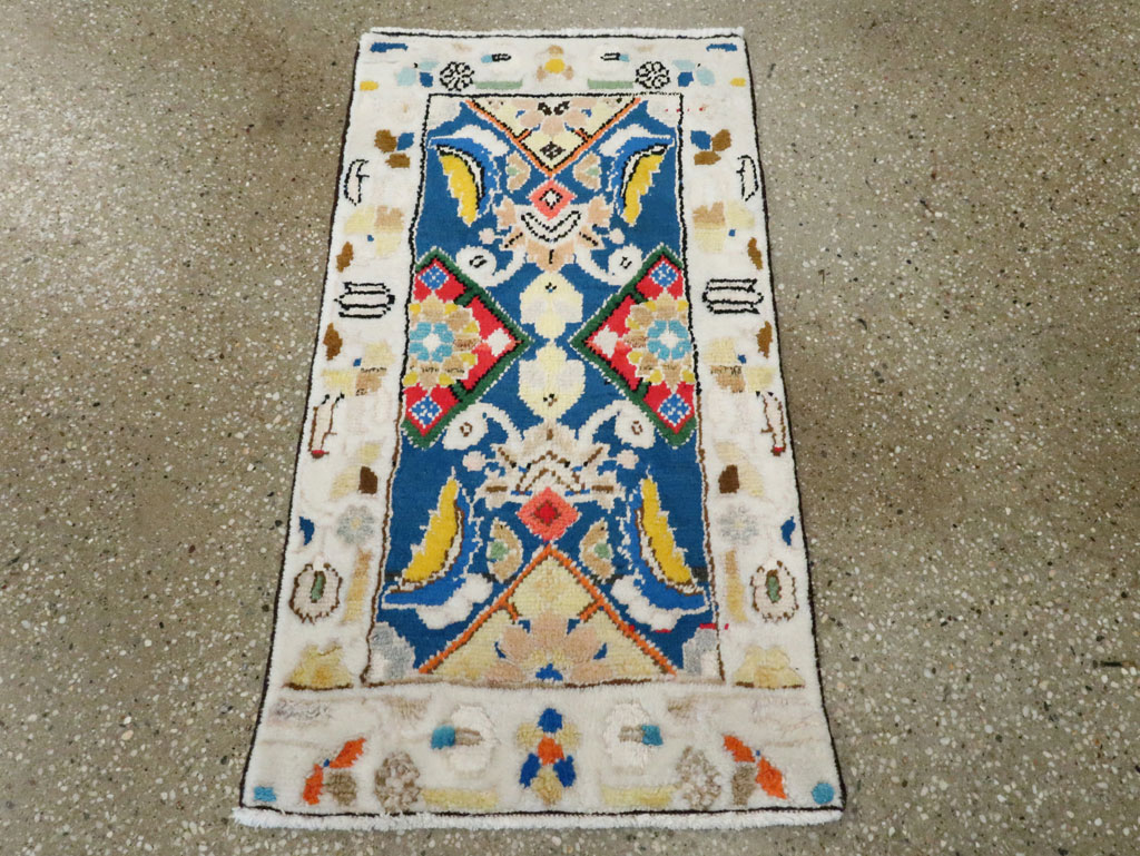 Vintage Persian Mahal Rug (Pair: 1 of 2), No.27512 - Gsblank