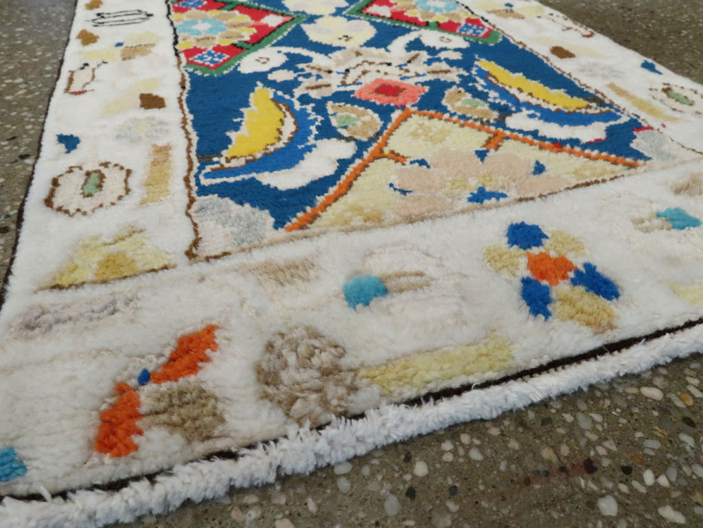 Vintage Persian Mahal Rug (Pair: 1 of 2), No.27512 - Gsblank