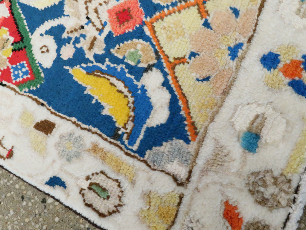 Vintage Persian Mahal Rug (Pair: 1 of 2), No.27512 - Gsblank