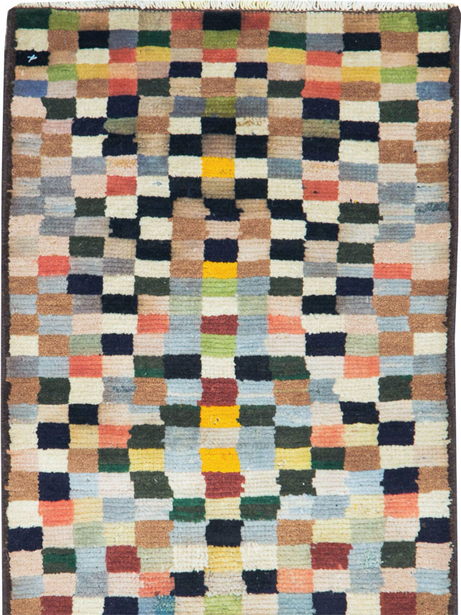 Vintage Persian Mahal Runner, No.27517 - Gsblank