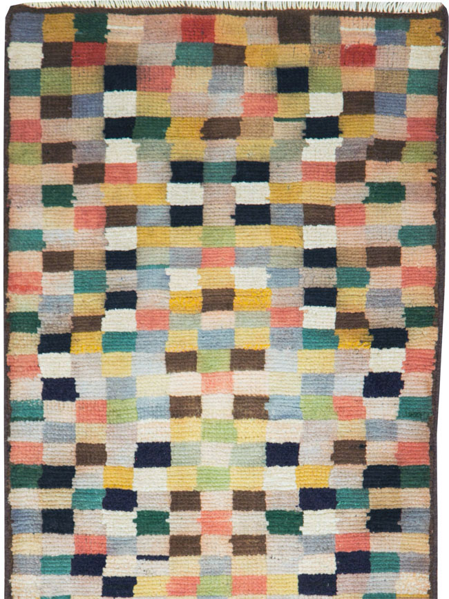 Vintage Persian Mahal Runner, No.27517 - Gsblank