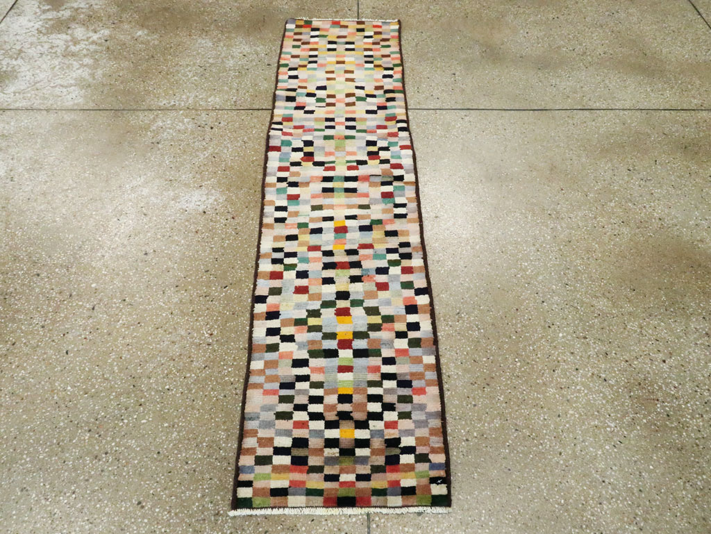 Vintage Persian Mahal Runner, No.27517 - Gsblank