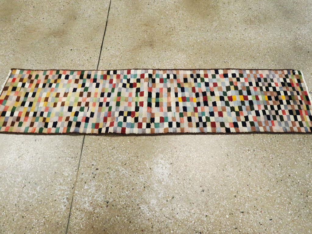Vintage Persian Mahal Runner, No.27517 - Gsblank