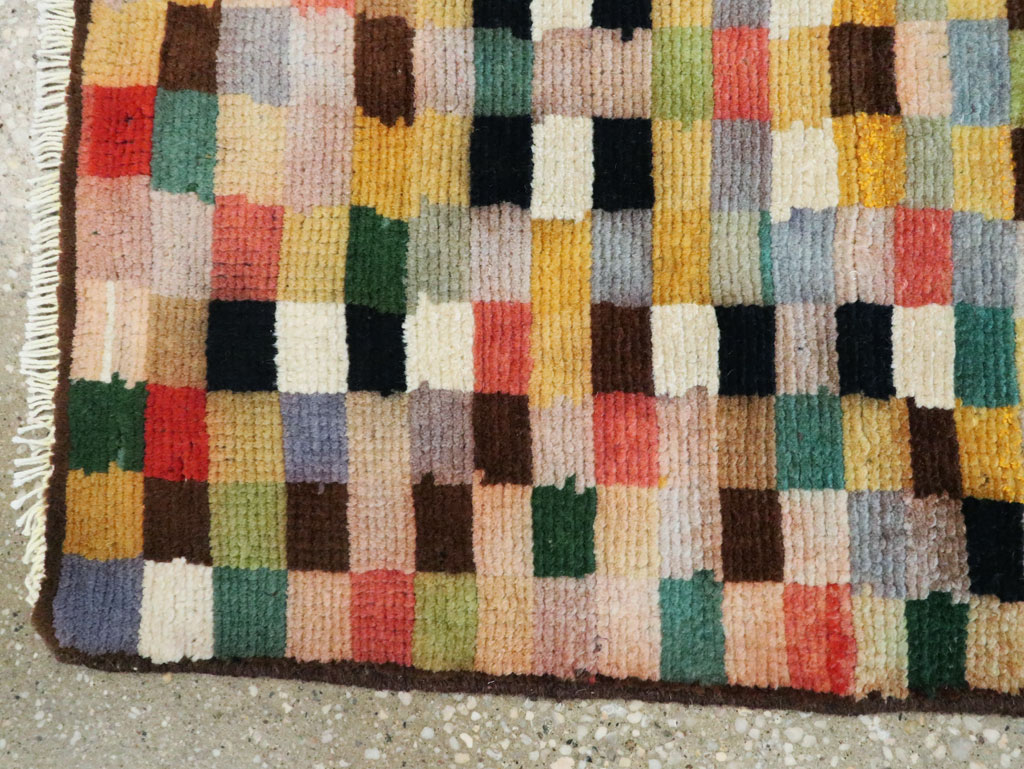 Vintage Persian Mahal Runner, No.27517 - Gsblank