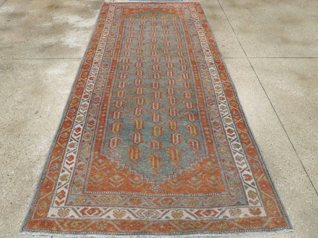 Antique Persian Malayer Runner (Pair: 1 of 2), No.27529 - Gsblank