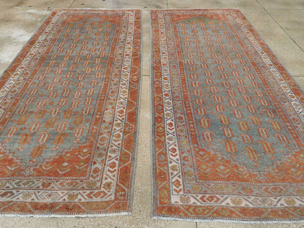 Antique Persian Malayer Runner (Pair: 1 of 2), No.27529 - Gsblank