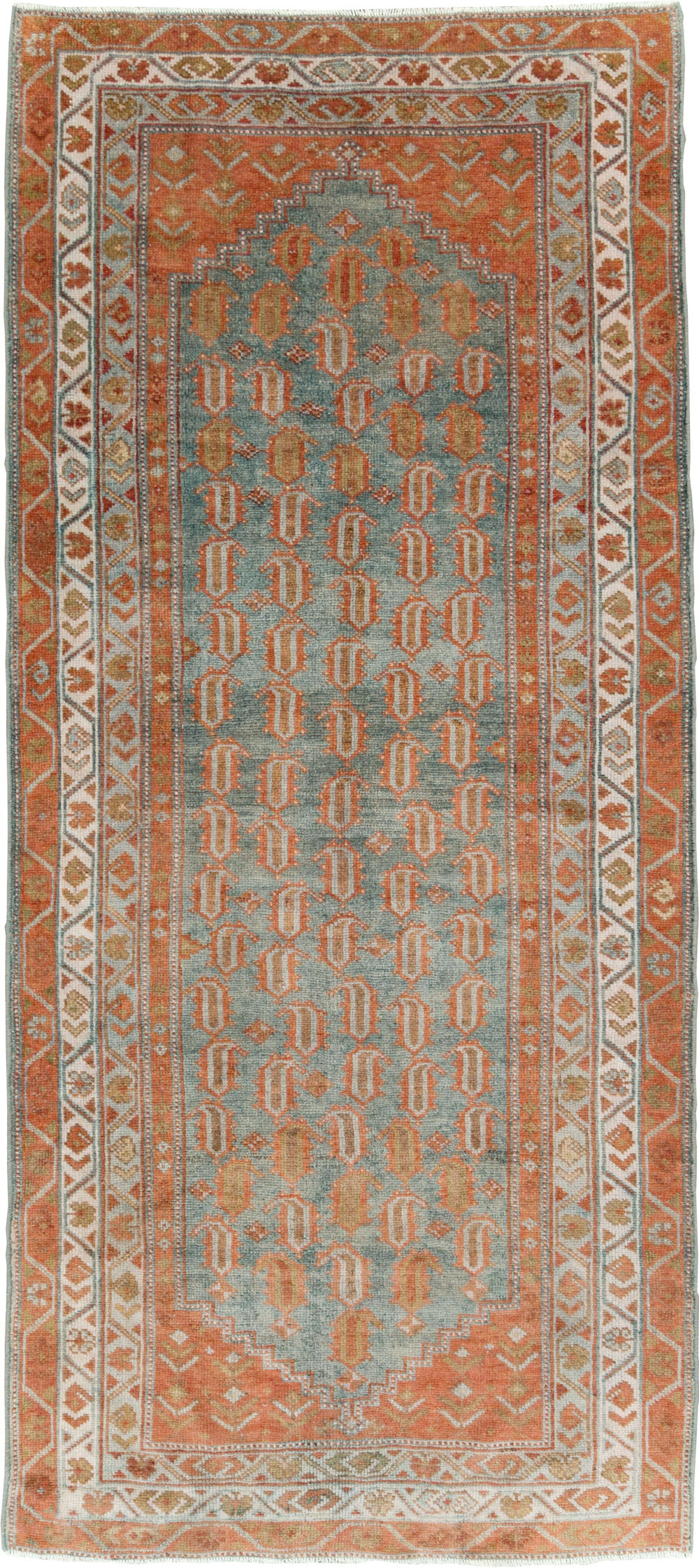 Antique Persian Malayer Runner (Pair: 2 of 2), No.27530 - Gsblank