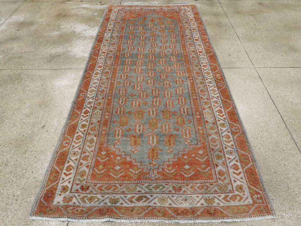 Antique Persian Malayer Runner (Pair: 2 of 2), No.27530 - Gsblank