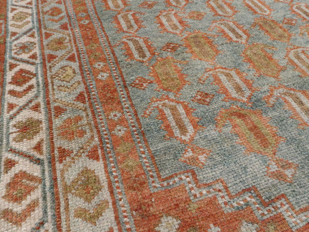 Antique Persian Malayer Runner (Pair: 2 of 2), No.27530 - Gsblank