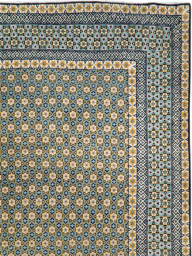 Vintage Persian Quom, No.27537 - Gsblank