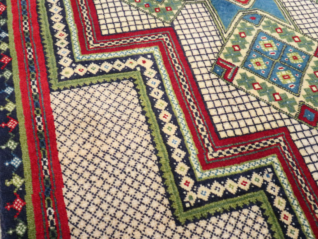 Vintage Persian Hamadan Rug, No.27541 - Gsblank