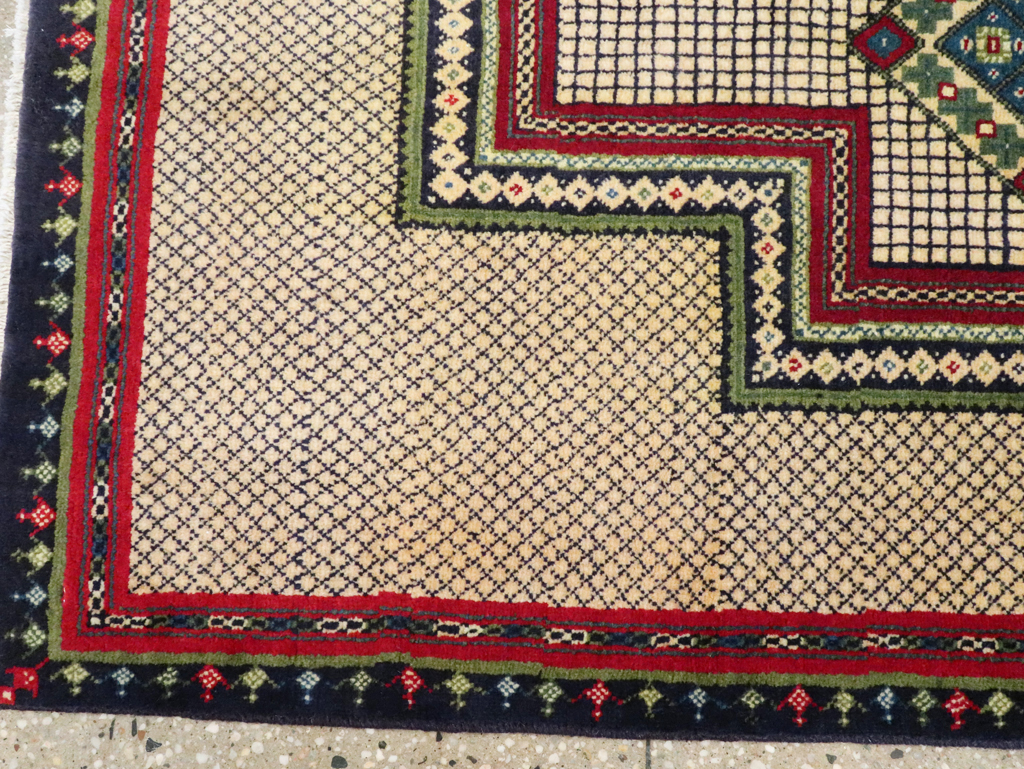 Vintage Persian Hamadan Rug, No.27541 - Gsblank