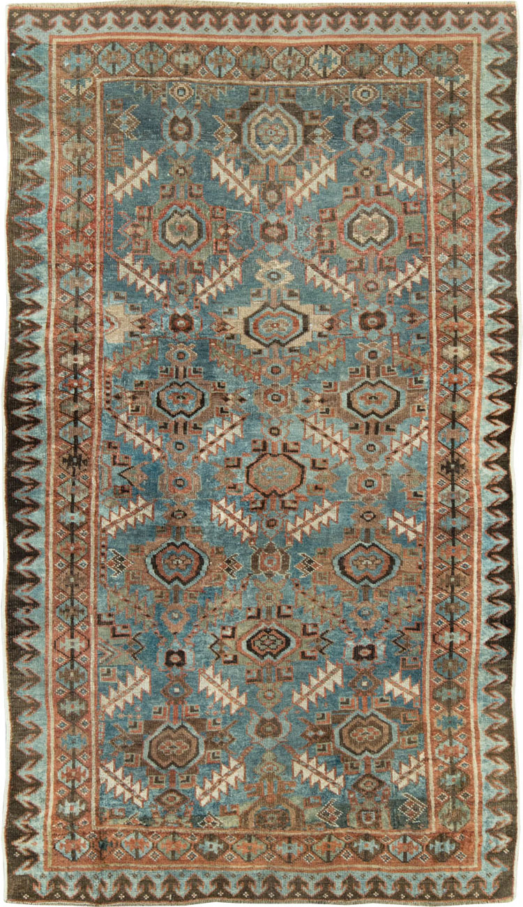 Antique Persian Bidjar Accent Rug, No.27564 - Gsblank