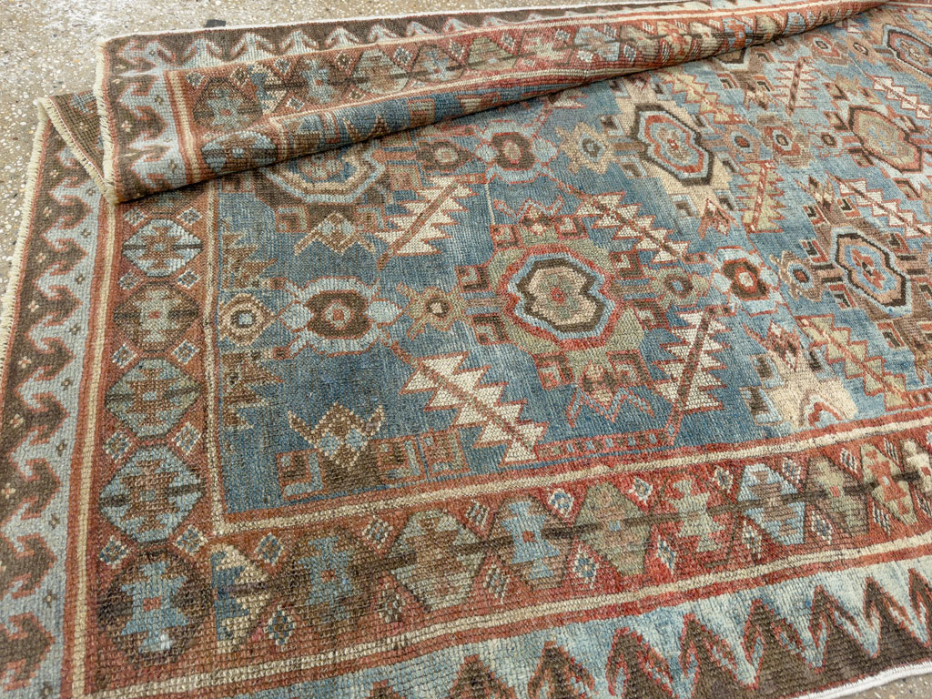Antique Persian Bidjar Accent Rug, No.27564 - Gsblank