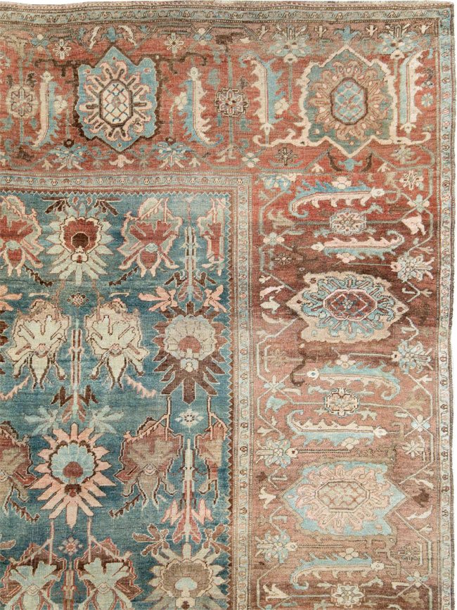 Antique Persian Bidjar Carpet, No.27571 - Gsblank
