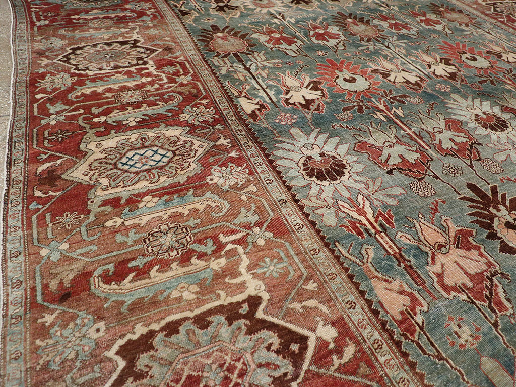 Antique Persian Bidjar Carpet, No.27571 - Gsblank